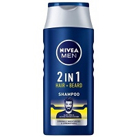 Nivea Men 2in1 Hair Beard Strengthens Shampoo 400m
